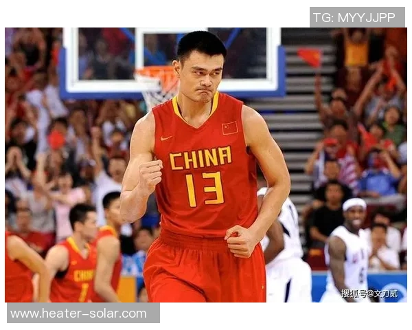 姚明化身篮球英雄展现无畏风采与坚定信念的传奇之路